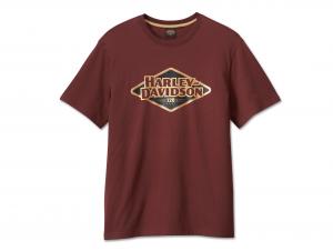 Men's 120th Anniversary Tee Dark Red 96573-23VM