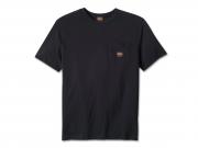 Men's 120th Anniversary Pocket Tee Black 96566-23VM