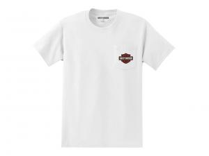 T-Shirt "B&S Pocket White" 99060-22VM