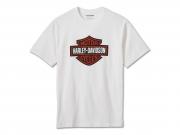 T-Shirt "Bar & Shield White" 99080-24VM