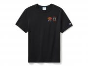 T-Shirt "Champion x Harley-Davidson Fanatic Black & Orange" 96870-24VM