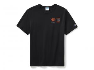 Champion x Harley-Davidson Fanatic Tee Black & Orange 96870-24VM