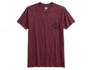 T-Shirt "CIRCLE 03 SLIM FIT POCKET" 96454-18VM