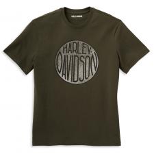 Men's Circle Lock Up Graphic Tee Forest Night 96177-22VM