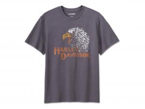 Men's Classic Eagle Tee Dark Grey 96797-23VM