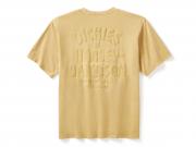 T-Shirt "Dickies x H-D Heavyweight Pigment Dyed HD Gold"_1