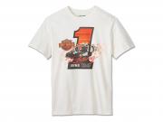 Men's H-D #1 Racer Tee 96014-25VM