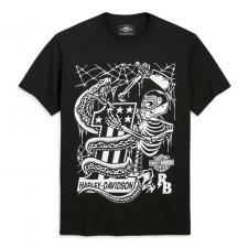 T-Shirt "HD X RUSTY BUTCHER SNAKE" 96483-20VM