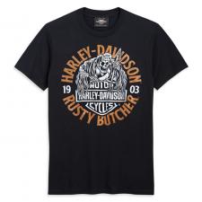 T-Shirt "HD X RUSTY BUTCHER WIDE OPEN" 96484-20VM
