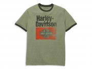 T-Shirt "Heritage Sign Graphic Novelty Ringer" 96012-22VM