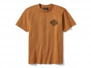 In the Wind Rider Sketch Art Short Sleeve Tee Brown 96275-25VX