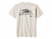 T-Shirt "In the Wind Rider Sketch Art Parchment"_1
