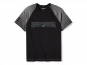 T-Shirt "Iron Bond II Short Sleeve Colorblock Dark Grey" 96603-25VM