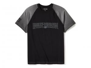 T-Shirt "Iron Bond II Short Sleeve Colorblock Dark Grey" 96603-25VM