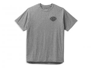 T-Shirt "Performance B&S Grey" 99057-22VM