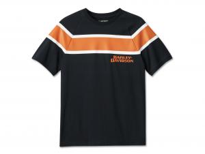 T-Shirt "Racing Stripes Black" 96543-24VM