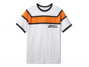 Men's Racing Stripes Tee White 96544-24VM