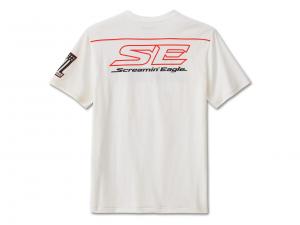 T-Shirt "Screamin' Eagle Short Sleeve Bright White"_1