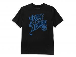 Men's Skull Tee Blue 96342-22VM