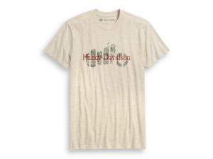 T-Shirt "SPLICED GRAPHIC SLIM FIT" 96247-20VH