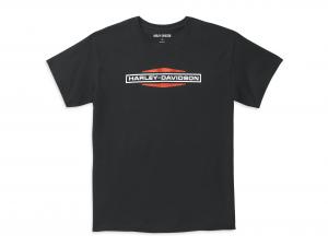 Men's Stacked Logo Tee Black 99125-22VM