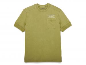 Men's Stencil Tee Dried Herb 96312-22VM