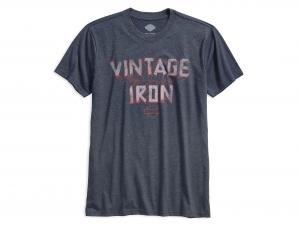 T-Shirt "VINTAGE IRON 3-D SLIM FIT" 96460-18VM