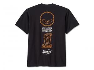 T-Shirt "Willie G Ride Free! Black"_1