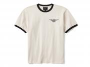 Willie G Sketch Art Ringer Tee Parchment 96273-25VX