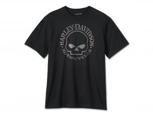 Men's Willie G Skull Tee Black 99075-24VM