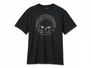 Men's Willie G Skull Tee Black 99075-24VM