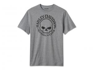 T-Shirt "Willie G Skull Grey" 99076-24VM