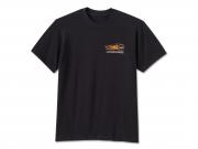 T-Shirt "Willie G Winged Wheel Black" 96798-24VX