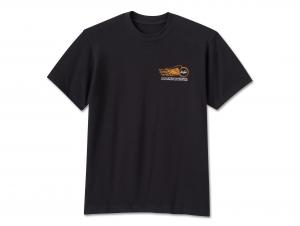 Willie G Winged Wheel Tee Black 96798-24VX