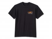 Willie G Winged Wheel Tee Black 96798-24VX