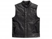 Lederweste "FOSTER" 98090-15VM