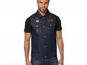 ROKKER-Vest "Club Vest Denim" ROKC121441