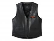 City Limits Leather Vest 97001-25VM