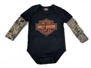 Baby-Body "BOY MESH TATTOO SLEEVE CREEPER" SGI3050151