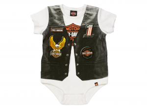 BOYS CREEPER PRINTED VEST SGI3050629