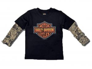 BOY MESH TATTOO SLEEVE TEE SGI1070151