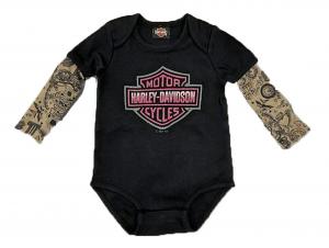 Baby-Body "GIRL MESH TATTOO SLEEVE CREEPER" SGI3000153