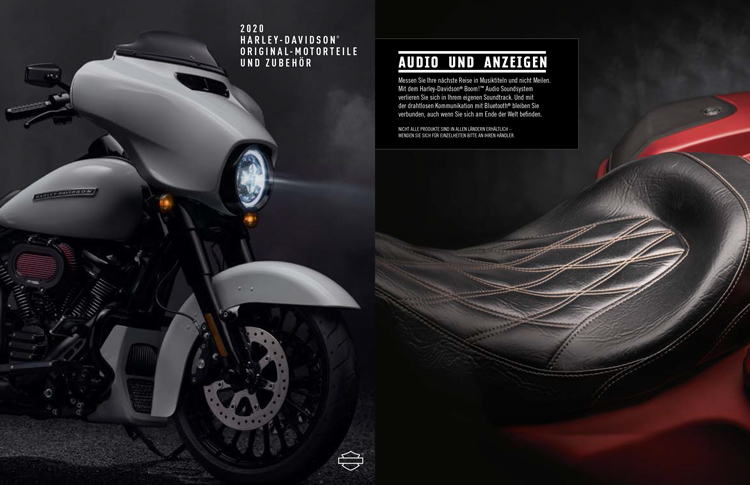 Harley-Davidson Parts & Accessories Katalog 2020