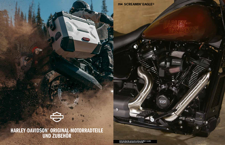 Harley-Davidson Parts & Accessories Katalog 2023 / Kataloge