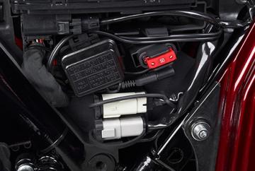 Vorbereitet für Batterieladegerät