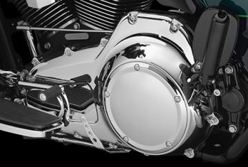 Schmaleres Primärgehäuse und schmalere Derby-Abdeckung