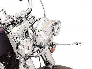 GOLD TURN SIGNAL VISOR, PAIR 67735-91T