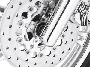 SCHRAUBEN-KIT FÜR BREMSSCHEIBE - CHROM - Rundkopf - Vorn ab '90 46646-05