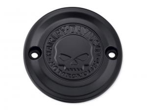 WILLIE G SKULL SCHWARZ - TIMER-DECKEL - Milwaukee-Eight Motor ab 17_1