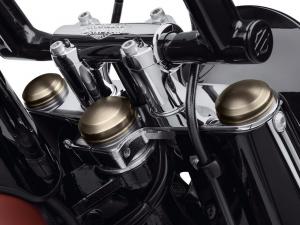 UPPER FORK STEM COVERS - BRASS COLLECTION / Three-Piece Kit 45500308